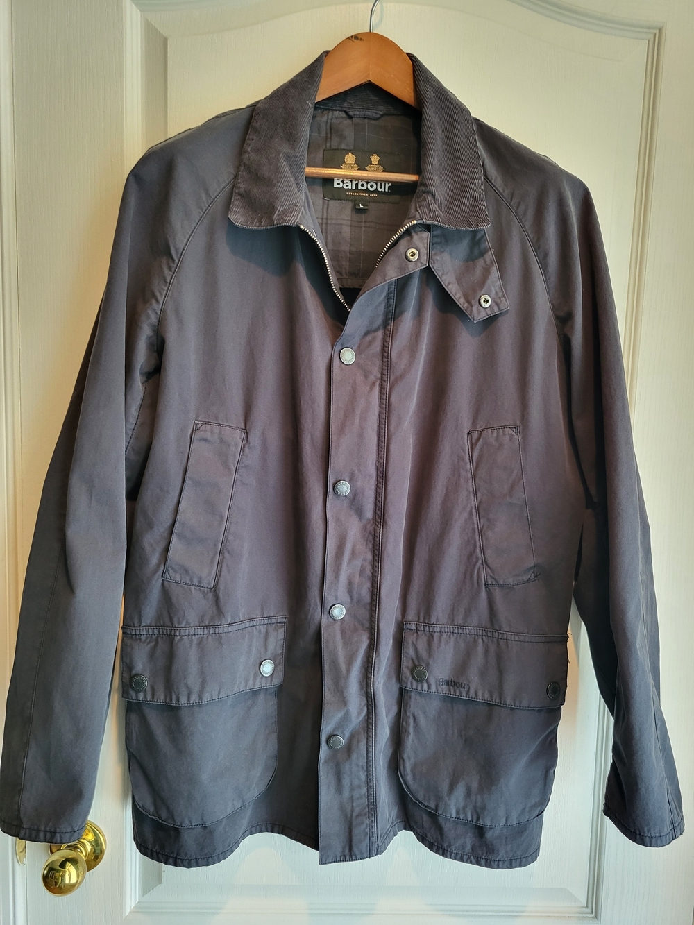 Barbour Ashby Casual Jacket in Navy